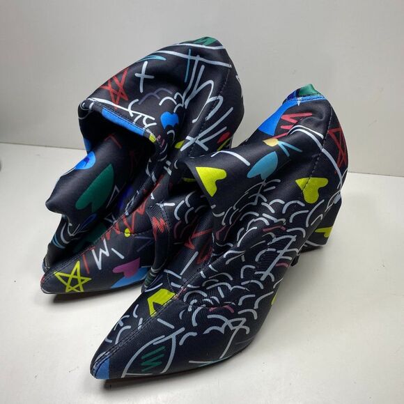 Lemon drop privileged Heels Thigh high Womens Size 8 Stunning - Picture 3 of 12